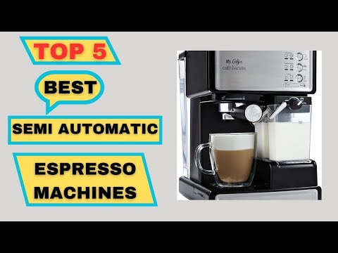 Top 5 Best Semi Automatic Espresso Machines 2024