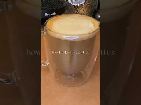 How I make the BEST hot latte with my NESPRESSO VERTUOPLUS at HOME #nespressovertuo #coffeelover