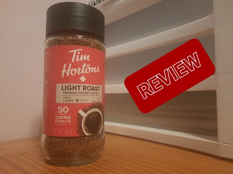 TIM HORTON'S LIGHT ROAST INSTANT COFFEE REVIEW | Is it really worth it?