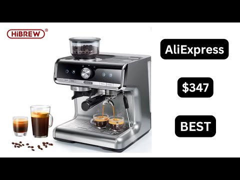 Luxury $347 Espresso Machine 20Bar | Commercial Bean to Cup Coffee Maker Full Kit on AliExpress 2025