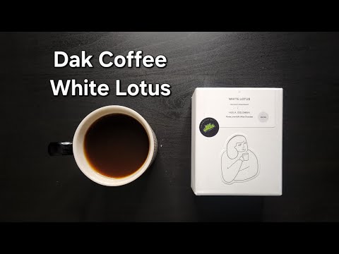 Dak Coffee Roasters Review (Amsterdam, Netherlands)- Multi-Stage Washed Colombia White Lotus