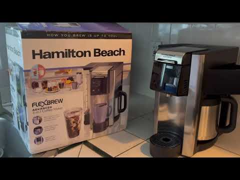 Hamilton Beach Flex Advanced Brew 5 in 1 Coffee Maker Review