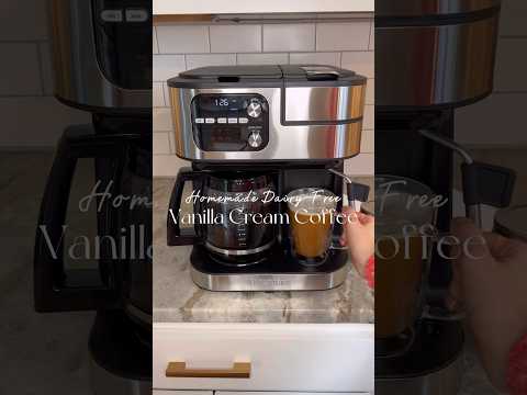 Vanilla Cream Coffee in the  Cuisinart® Coffee Center® Barista Bar 4 in 1 Coffeemaker ☕️🥰 #coffee