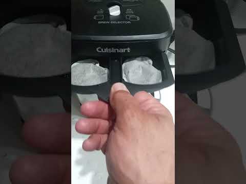 How to use the Cuisinart Bru-2 coffee maker.