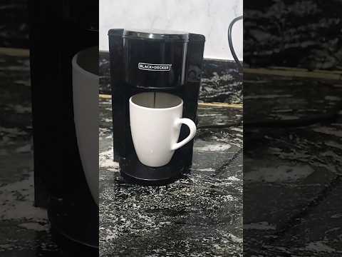 Black Decker Coffee Maker  How To Make Coffee With Coffee Maker #youtubeshorts #shorts #shortsfeed