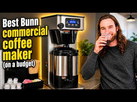 Bunn Commercial Coffee Maker for Business, Hotel, Churches, and Event Venues