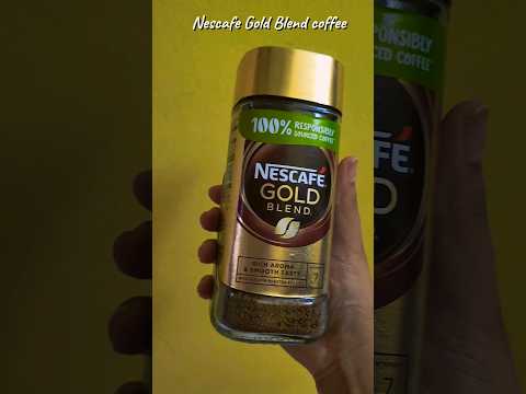 Nescafe GOLD Blend coffee || review #nescafe #coffee