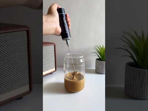 Travel frother Review after 1 month of use | Coffee and milk frother #coffee