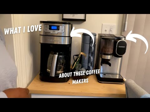 Cuisinart Automatic Grind & Brew 12-Cup Coffee Maker or  Single-Serve Coffee Maker + Coffee Grinder
