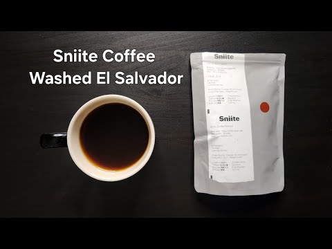 Sniite Coffee Review (Tokyo, Japan)- Washed El Salvador La Joya