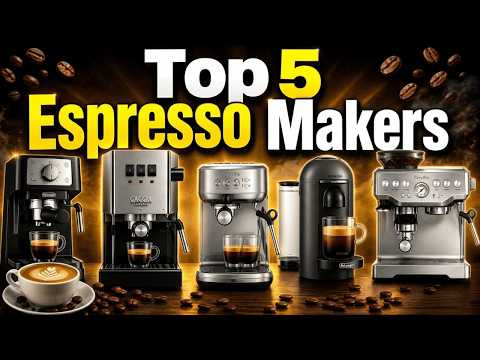 Top 5 Espresso Makers 2026 || Don’t Buy Before Watching