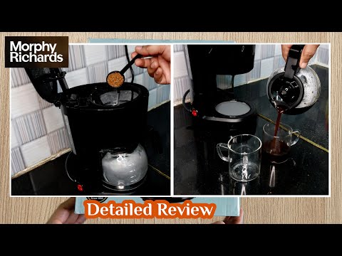 Morphy Richards Coffee maker | Europa Drip | Review & Demo | Demo of Instant coffee & Filter coffee