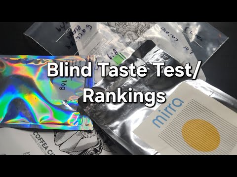 Blind Taste Test/Rankings ft. Big Sur, Coffea Circulor, Coffee with Dongze, Mirra and Port2050