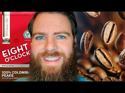 A Coffee Review ☕ Eight O'Clock 100% Columbian Whole Bean 2020 Review #02