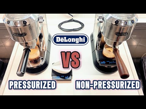 Pressurized VS Non-Pressurized Basket | Delonghi Dedica EC685