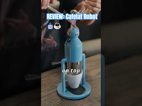 REVIEW: CAFELAT ROBOT ☕️ this manual espresso brewer is great #barista #homebarista #espressomachine