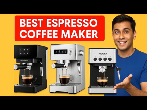 Best Espresso Coffee Maker for Home 2025 🔥 | Rossmann vs Vantro vs Agaro Imperial | Full Review