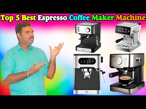 ✅ Top 5 Best Espresso Maker In India 2025 With Price |Coffee Maker Machine Review & Comparison