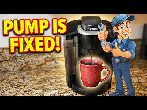 Your Keurig Won't Pump Water? Try This First!