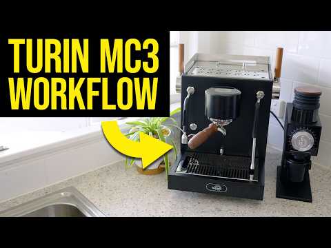 Turin MC3 Espresso Machine Review: Simple Home Coffee Workflow Explained