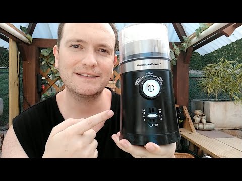 Moedor de Café Hamilton Beach (Review, análise) | Teste de Moagem