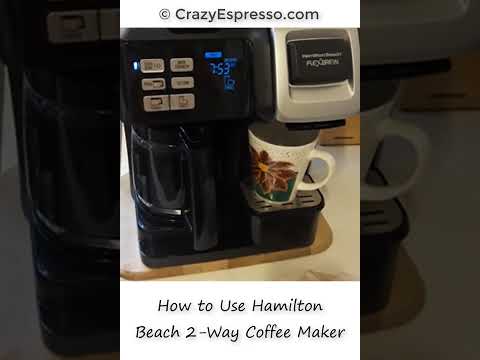 How to Use Hamilton Beach FlexBrew Trio 2 Way Coffee Maker