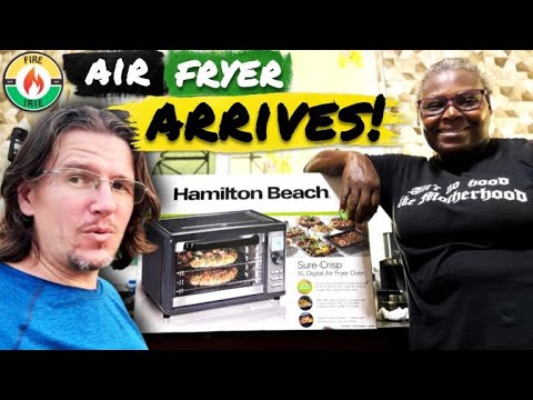 Trying Out The Hamilton Beach XL Air Fryer Oven!