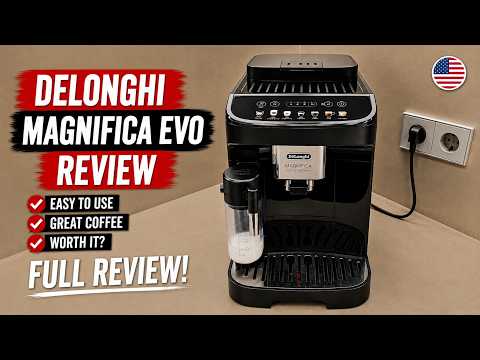 De’Longhi Magnifica EVO Review ☕ | Best Automatic Coffee Machine? Features, Comparison & Opinion.
