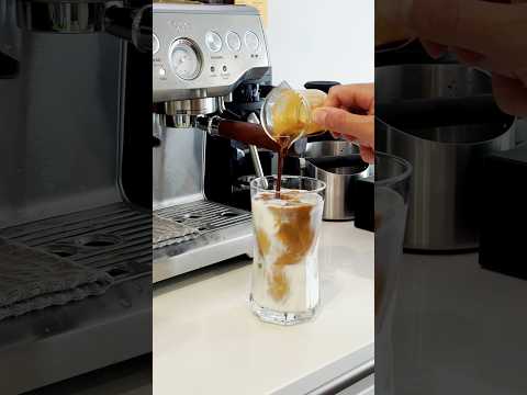 Iced Latte Espresso Workflow | Sage Barista Express