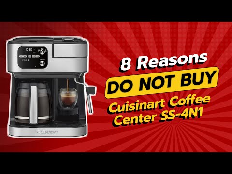 Cuisinart Coffee Center SS-4N1 | 8 Reasons Why You Should Think Twice! ☕🚫