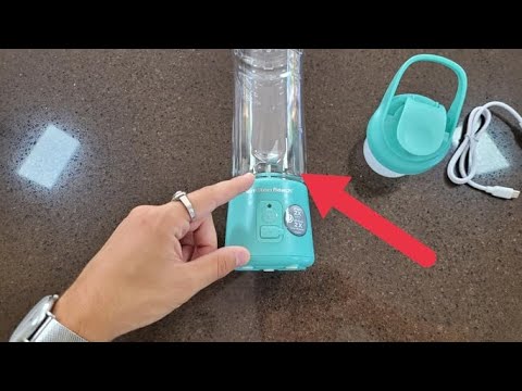 Everything to know about this Hamilton Beach Mini Cordless Portable Personal Blender…
