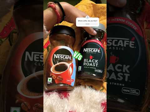 Nescafé Classic 🆚 Nescafé Black Roast Review and Price #nescafe #classic #shorts #coffee