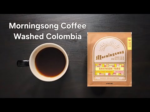 Morningsong Coffee Roasters Review (Grand Rapids, MI)- Washed Colombia Davinson Toro