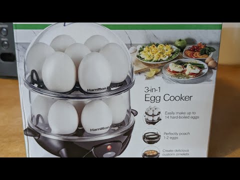 Hamilton Beach 14 Egg Cooker/Making Deviled Eggs