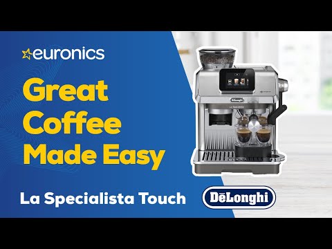 De'Longhi La Specialista Touch Manual Coffee Maker Demo